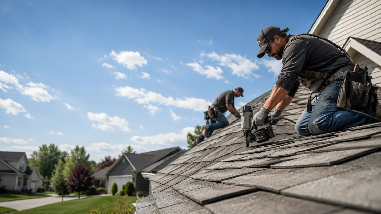 Storm Damage Roof Repair in Biscoe, AR near me